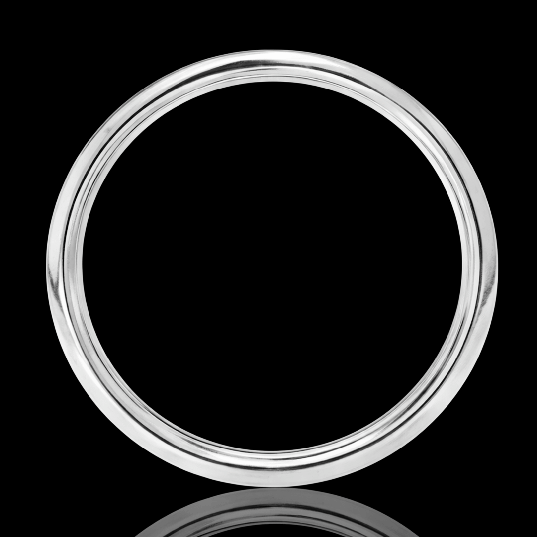 Balto aukso žiedas su deimantais ratuku