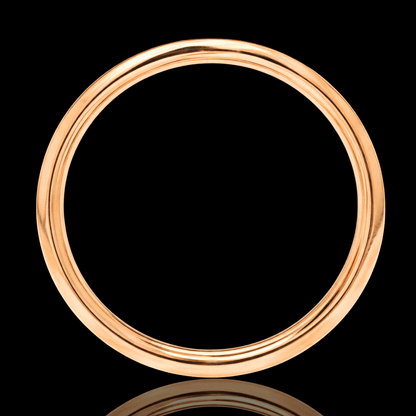 Raudono aukso žiedas su deimantais ratuku